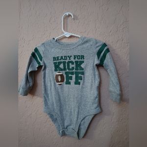 Carter's Ready for Kickoff Bodysuit size 12 months